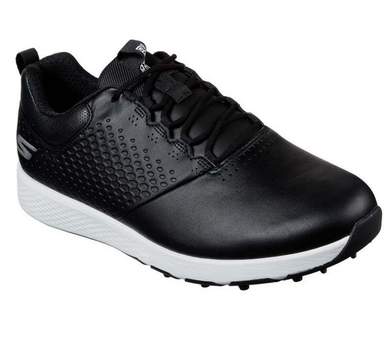 Skechers Go Elite V.4 - Mens Golf Shoes Black/White [AU-JC7442]